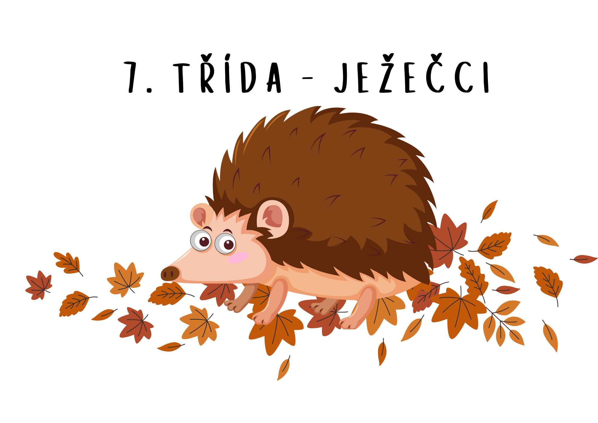 7. třída - Ježečci - logopedická