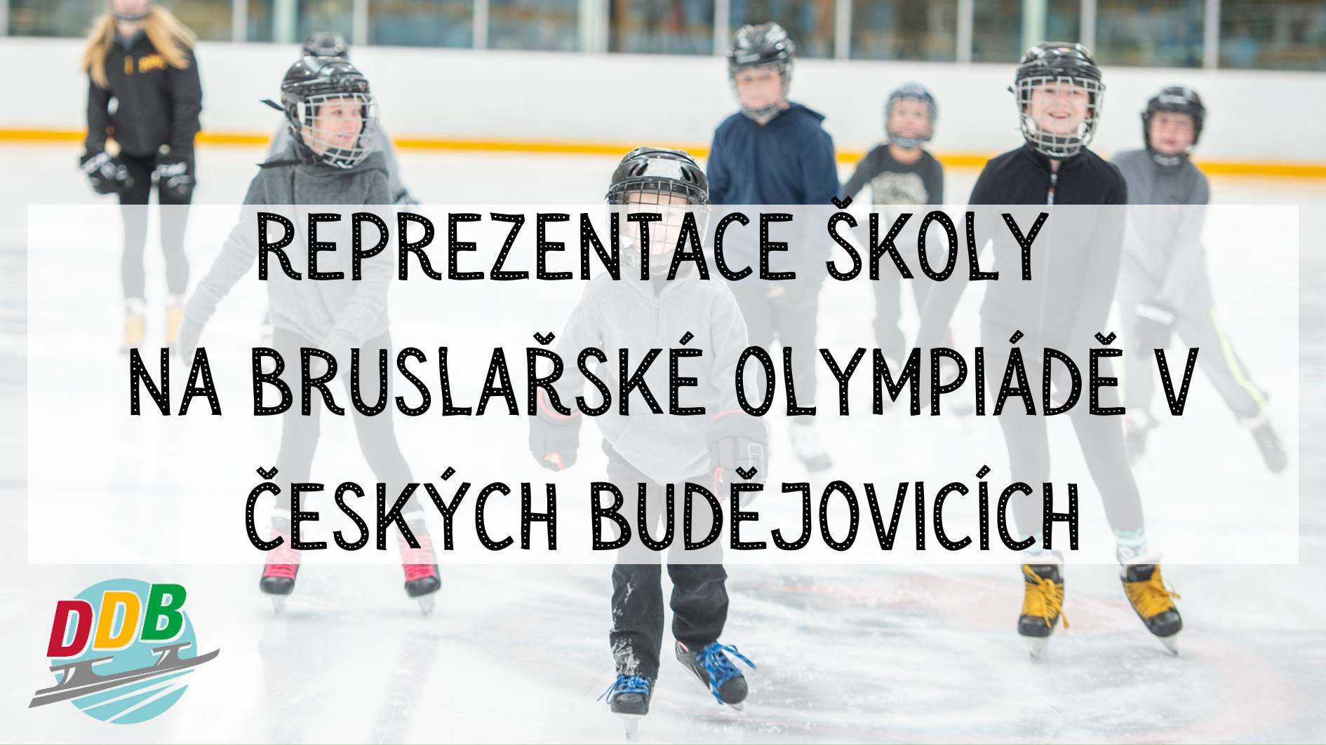 Reprezentace školy na bruslařské olympiádě 