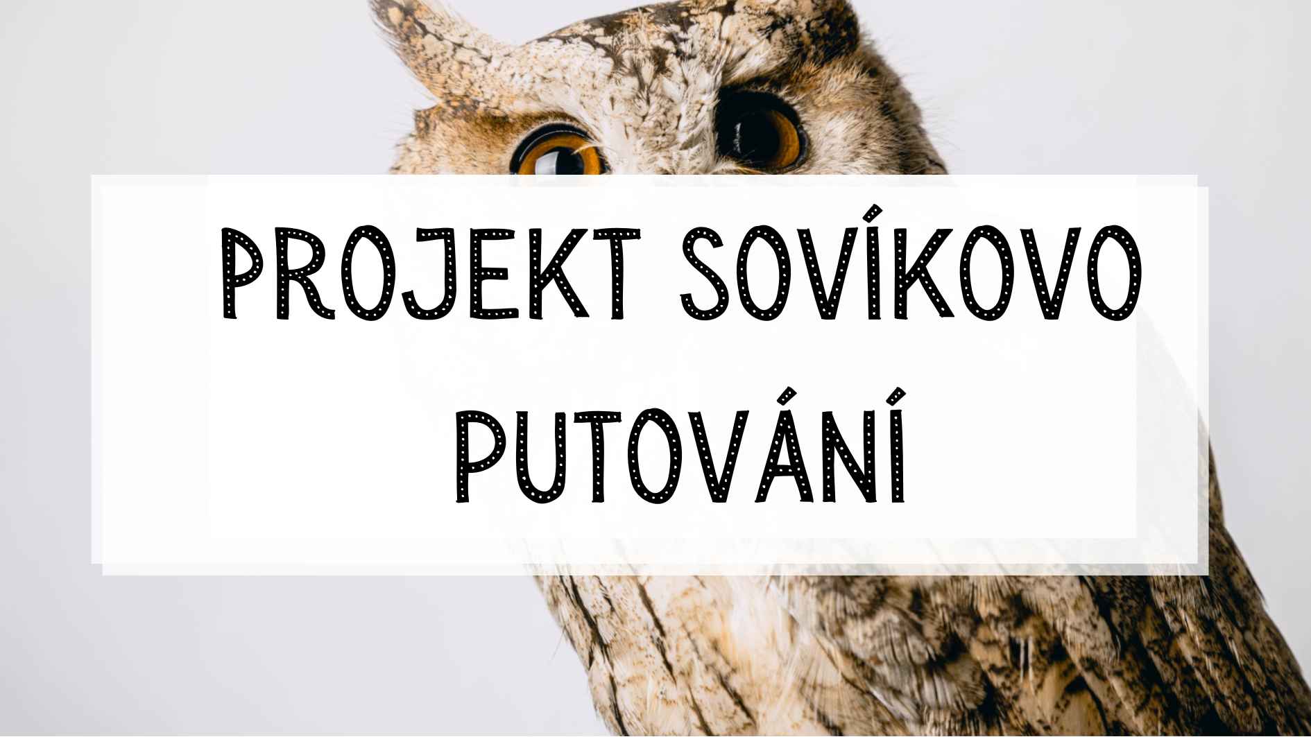 Projekt Sovíkovo putování