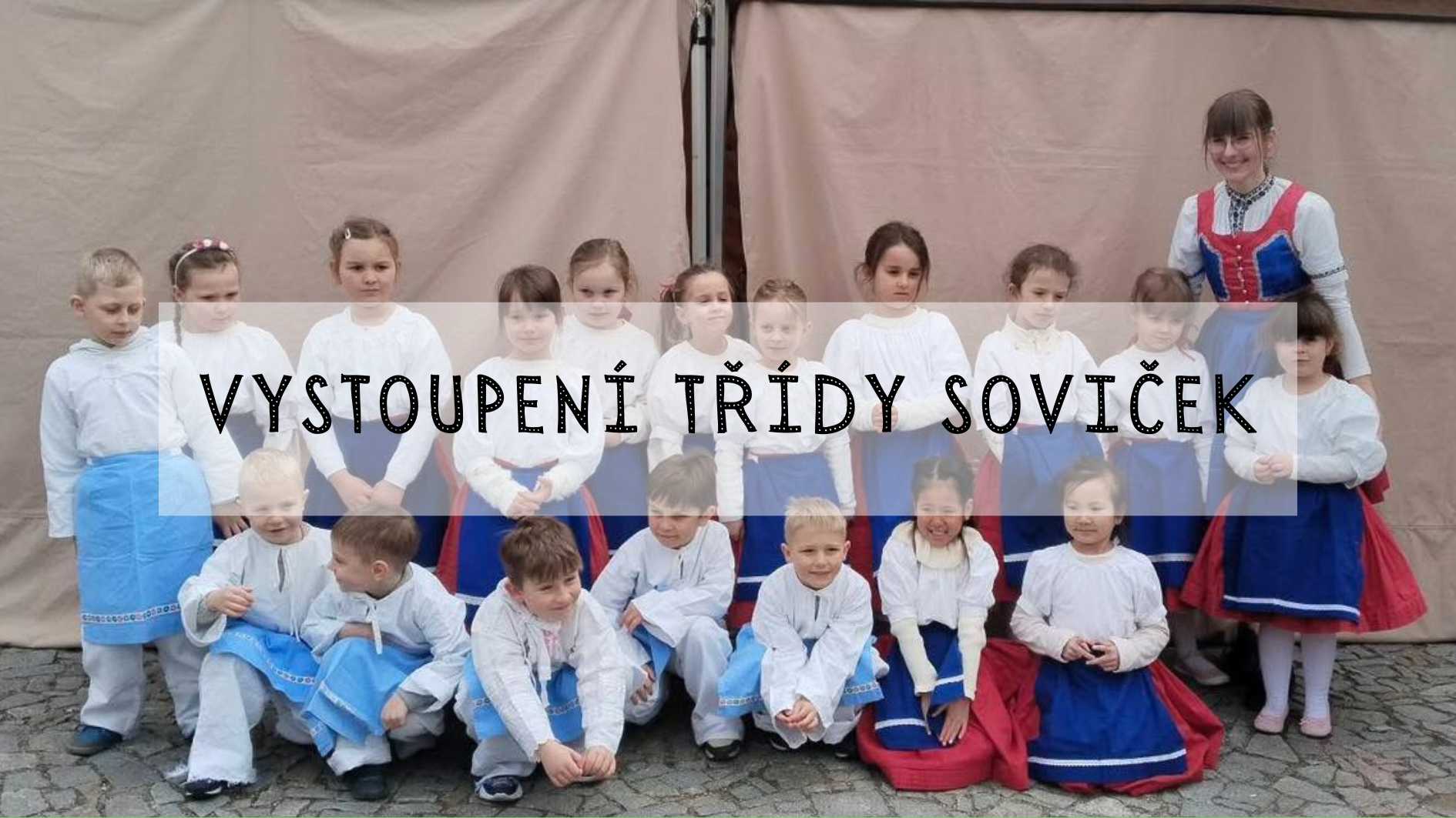 Velikonoční vystoupení Soviček ve městě