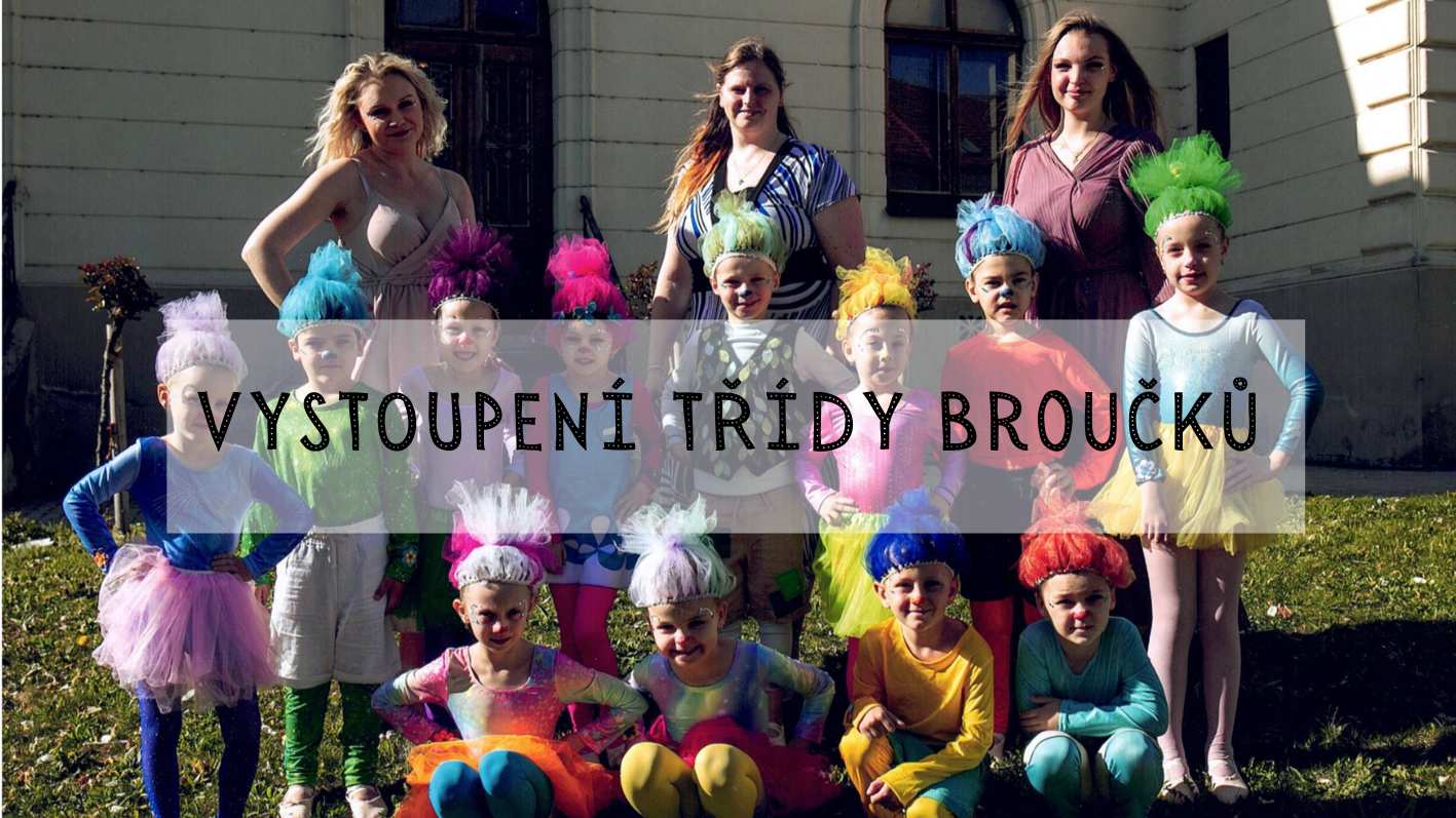 Vystoupení Broučků  - 800 let města Znojma